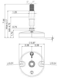 Machine foot 2