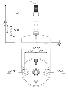 Machine foot 2