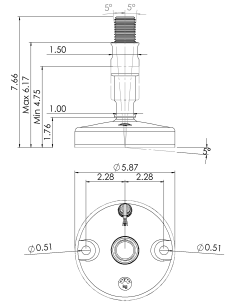 Machine foot 2
