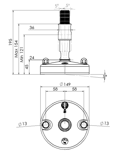 Machine foot