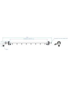CIP unit V4 32"-866/756-1-8(101,60)-BSPT 1" 2