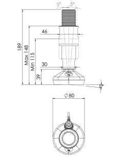 Machine foot 2
