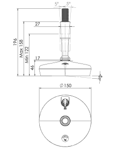 Machine foot 2
