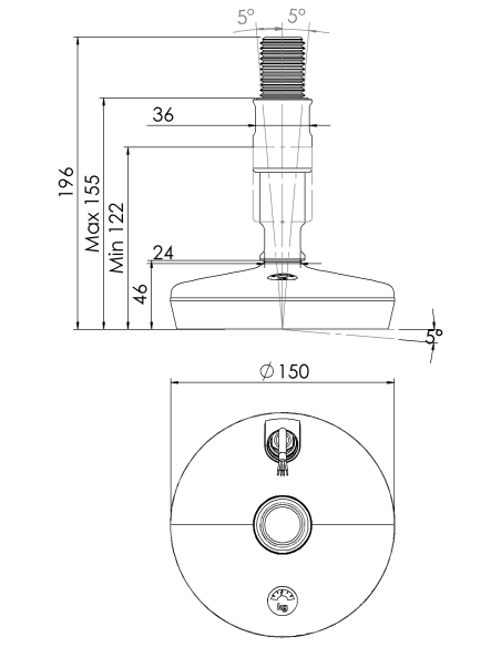 Machine foot
