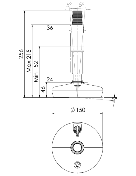 Machine foot