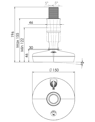 Machine foot