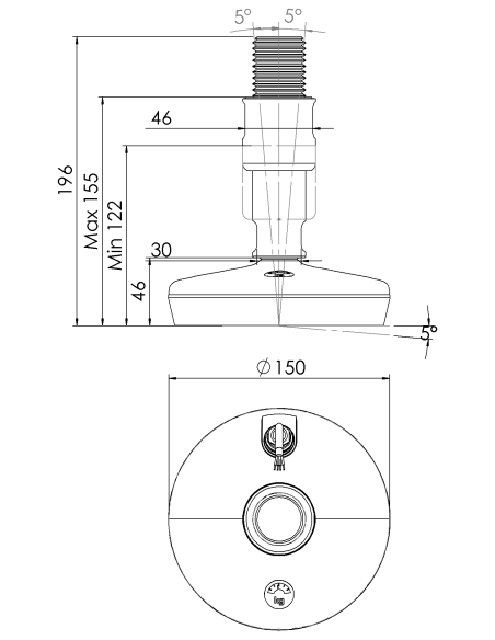 Machine foot