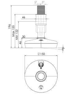 Machine foot 2