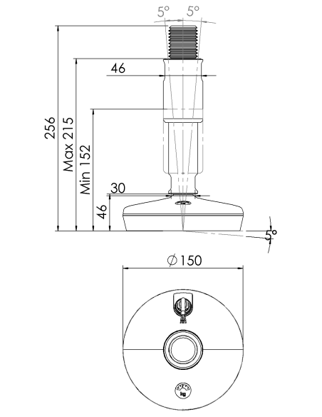 Machine foot
