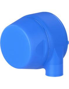 Bearing house XBTBC52(Blue)-SSB25 mm(Front)-CL(Blue)-OS(Blue)