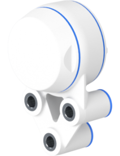 Bearing house XB3FC62(White)-CSB30 mm(Front)-CM(White)-OS(White)