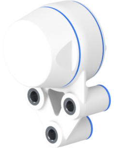 Bearing house XB3FC62(White)-SSA1 1/4"(Front)-CL(White)-OS(White)