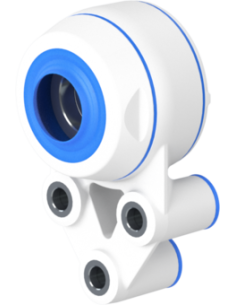 Bearing house XB3FC62(White)-SSA1 1/4"(Front)-OM(White)-OS(White)