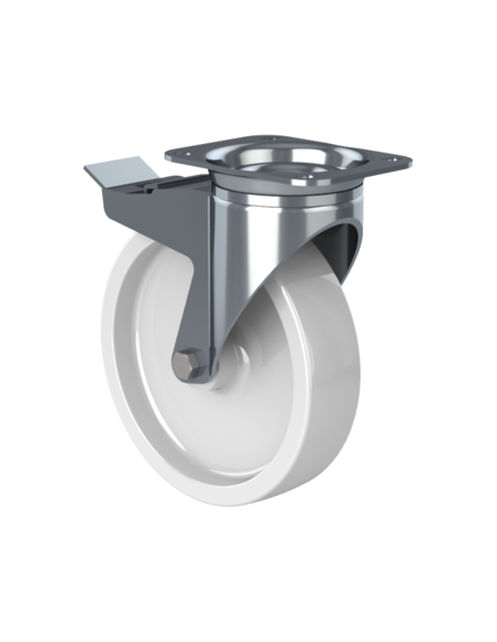 Castor SCSB200, White, AISI 304, 7.856