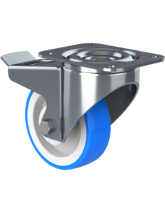 Castor SCSB125, White/Blue, AISI 304, 2.946