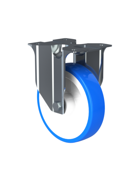 Castor CS125, White/Blue, AISI 304, 1.964