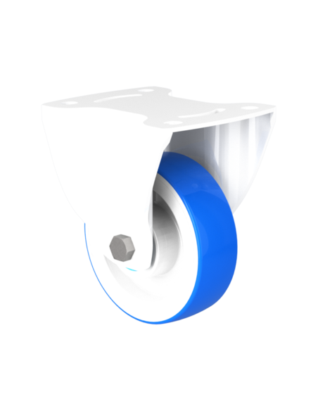 Castor CS125, White/Blue, AISI 304, 2.946