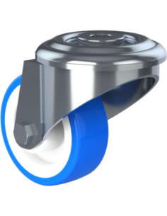 Castor SCR80, White/Blue, AISI 304, 982