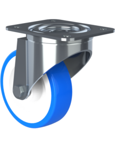 CastorSCS100, White/Blue, AISI 304, 1.473