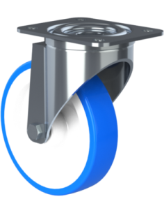 CastorSCS125, White/Blue, AISI 304, 1.964