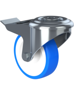 Castor SCRB100, White/Blue, AISI 304, 1.471