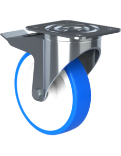 Castor SCSB125, White/Blue, AISI 304, 1.964