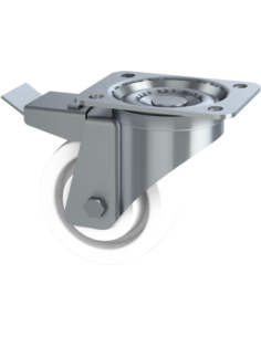Castor SCSB125, White, AISI 304, 6.874