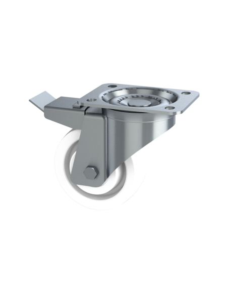 Castor SCSB125, White, AISI 304, 6.874