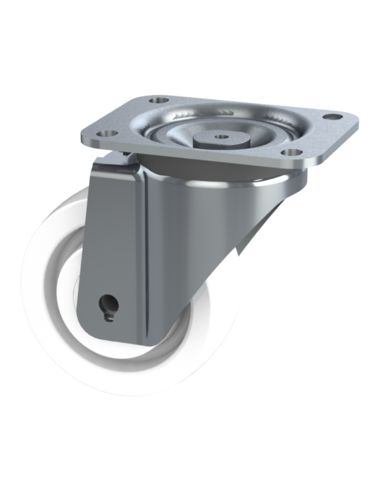 CastorSCS125, White, AISI 304, 6.874