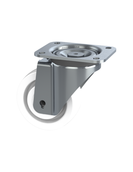 CastorSCS125, White, AISI 304, 6.874
