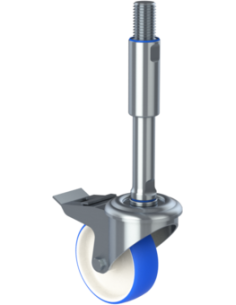Castor SCRB-XH100, White/Blue, M24 x 210/115-M24 x 80, AISI 304