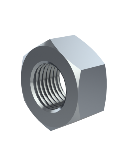 Nut M48, DIN 934, A2-70
