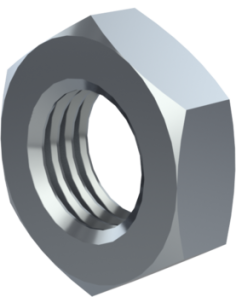 Counter nut M12, DIN 439, A2-35
