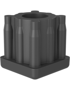 Threaded bushing PTIQ, 25x25x1,5, M10