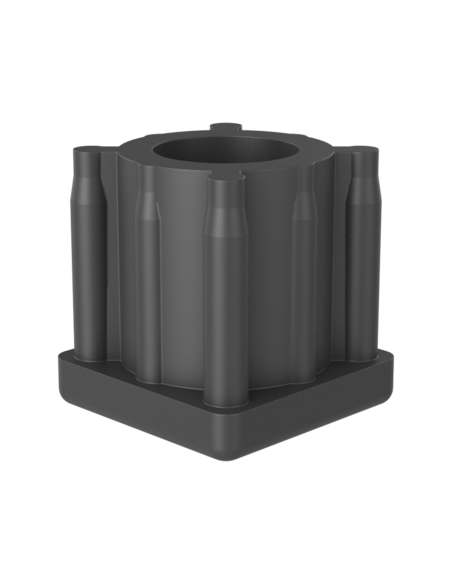 Threaded bushing PTIQ, 30x30x1,5, M12