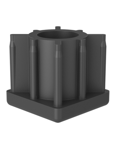 Threaded bushing PTIQ, 40x40x1,5, M10