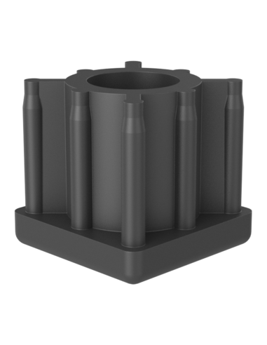 Threaded bushing PTIQ, 40x40x2, M12