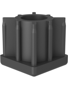 Threaded bushing PTIQ, 40x40x1,5, M20