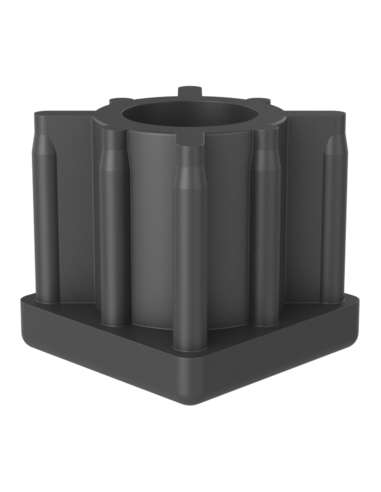 Threaded bushing PTIQ, 40x40x2, M20