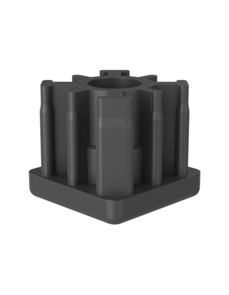 Threaded bushing PTIQ, 50x50x1,5, M12