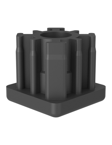 Threaded bushing PTIQ, 50x50x3, M12