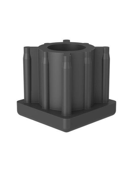 Threaded bushing PTIQ, 40x40x3, M16