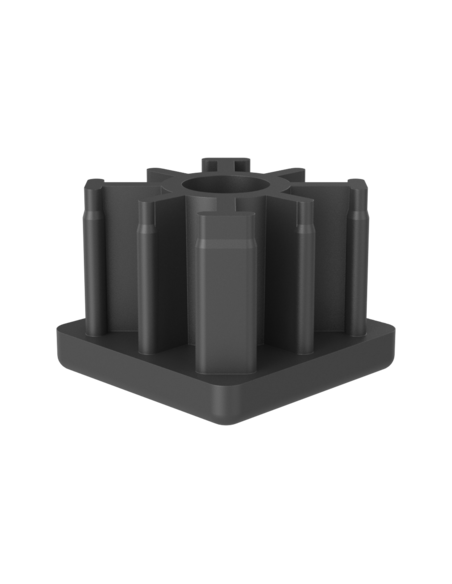 Threaded bushing PTIQ, 60x60x3, M16