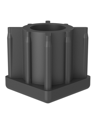 Threaded bushing PTIQ, 1,5x1,5x0,065", UNC 3/8