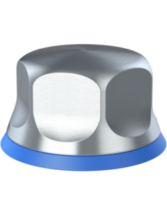 Hygienic fastener NLXH UNC 5/16, AISI 316, Blue NBR