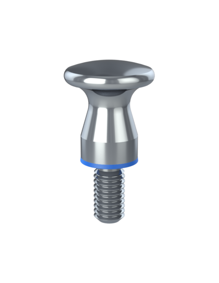 Knob XK(17) M6 x 12, Blue NBR