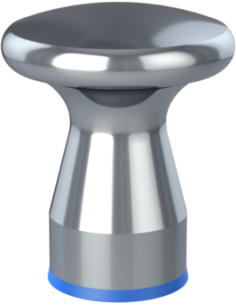 Knob XK(20) M6, Blue NBR