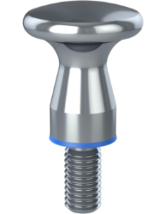Knob XK(25) M8 x 16, Blue NBR