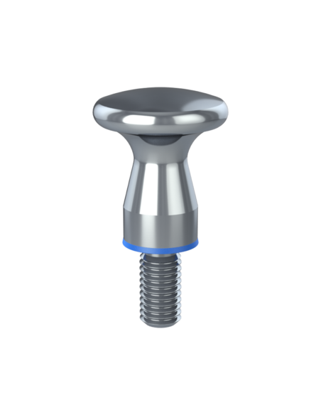 Knob XK(25) M8 x 16, Blue NBR