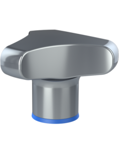 Knob XK3W(32) UNC 1/4 x 10, Blue NBR